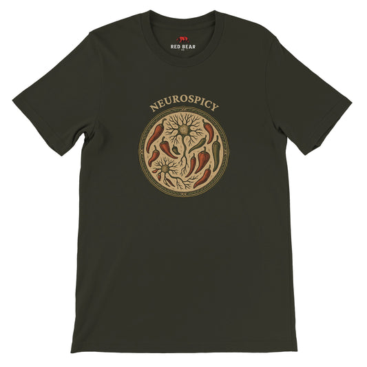 dark olive neurospicy round