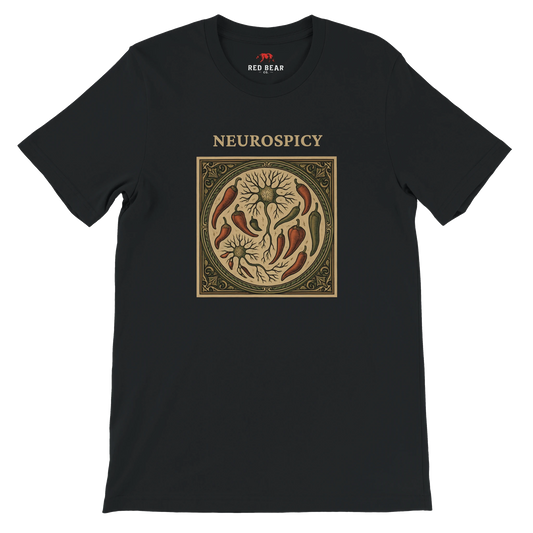 black neurospicy t-shirt 