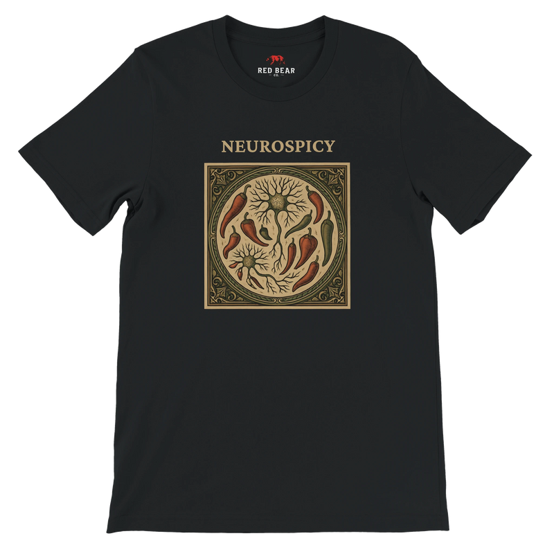 black neurospicy t-shirt 